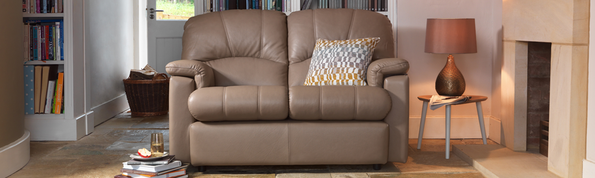 Leather 2 Seater Sofas