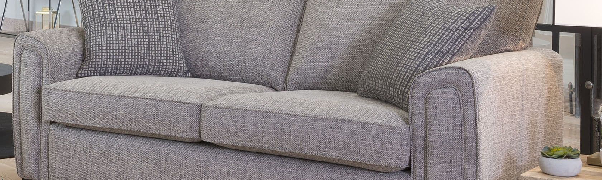 Fabric 4 Seater Sofas