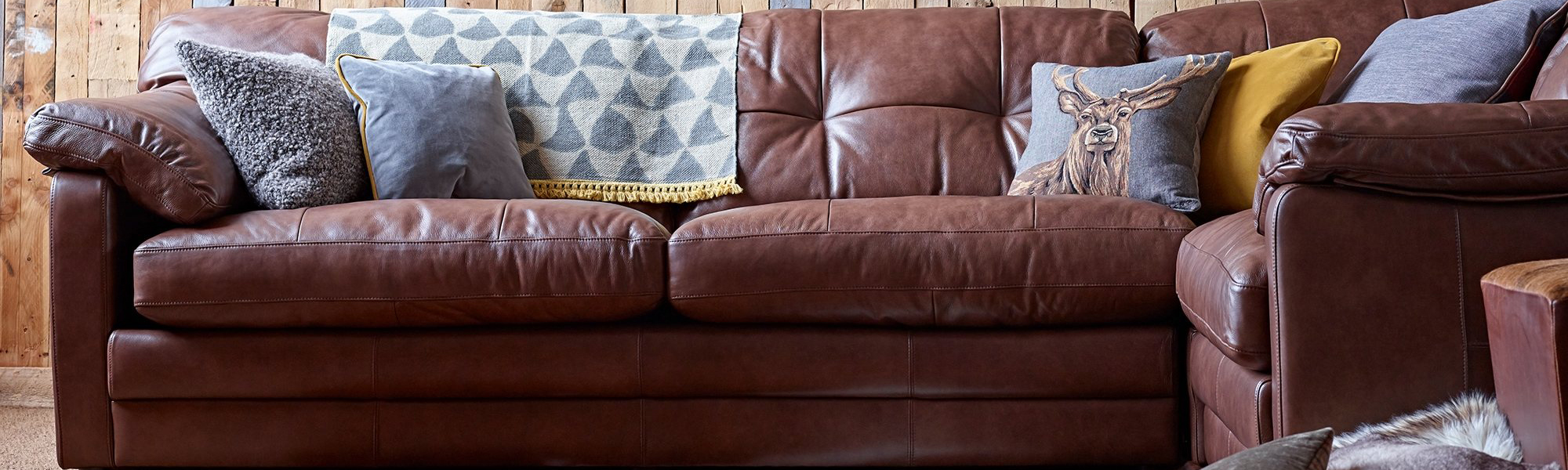 Leather Corner Sofas