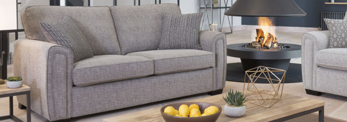 Fabric 3 Seater Sofas