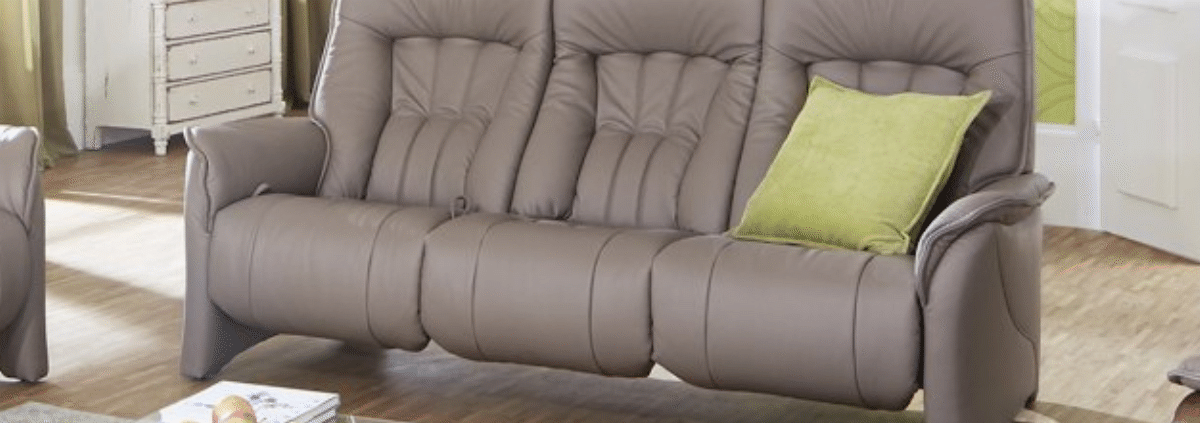 Leather 3 Seater Sofa