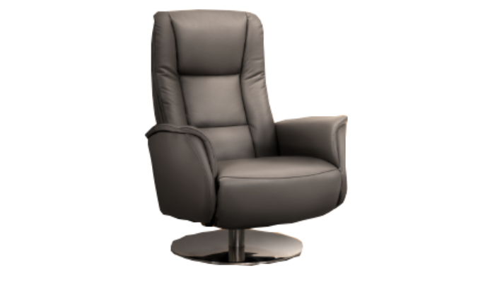 Leather swivel online power recliner