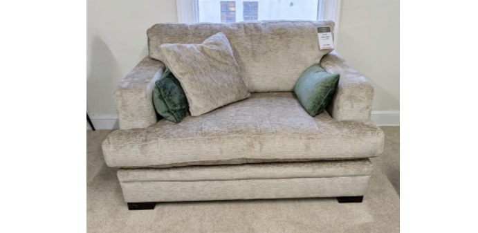 Mega Chair, 1 Main Cushion + 2 Green Bolster Cushions